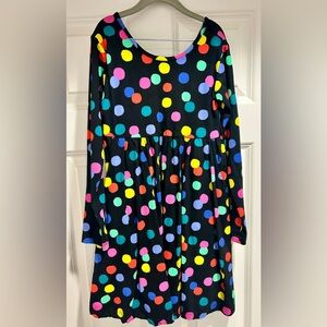 New Hanna Andersson Long Sleeve Skater Dress with Pockets